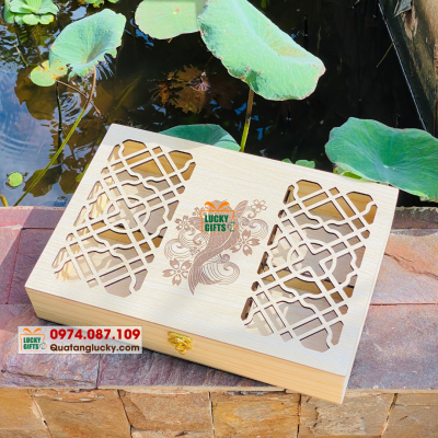 Hộp bánh trung thu 4 bánh- Ngư thịnh
