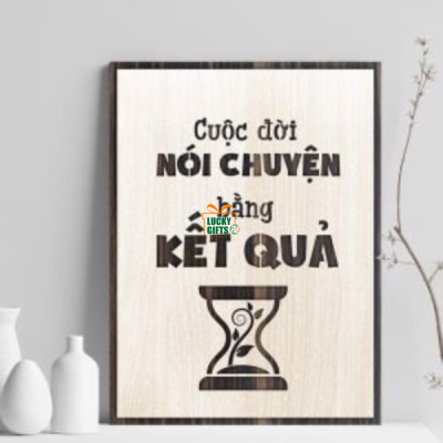 Tranh gỗ Decor Treo tường khác laze