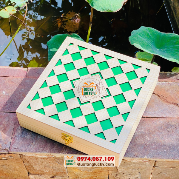 Hộp 4 bánh trung thu- Lục kỳ